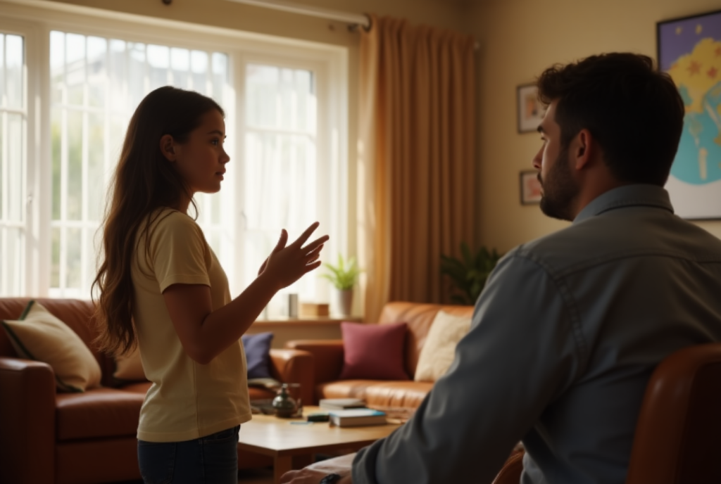 Estudante explicando matéria com as próprias palavras para fixar o conteúdo